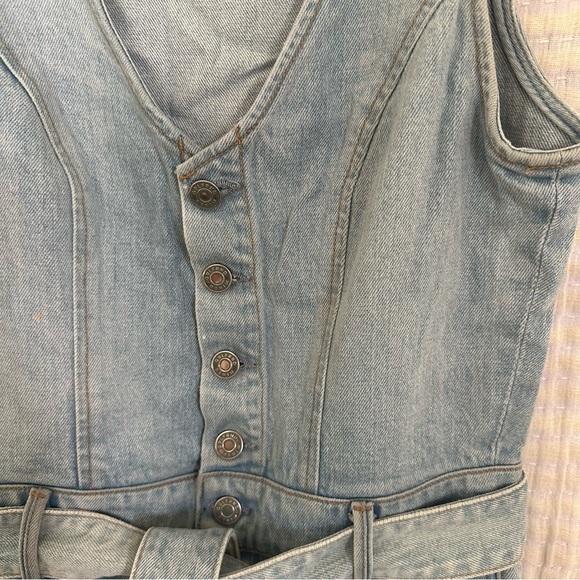 GRLFRND Amaya Sleeveless Denim Jumpsuit - Picture 10 of 13